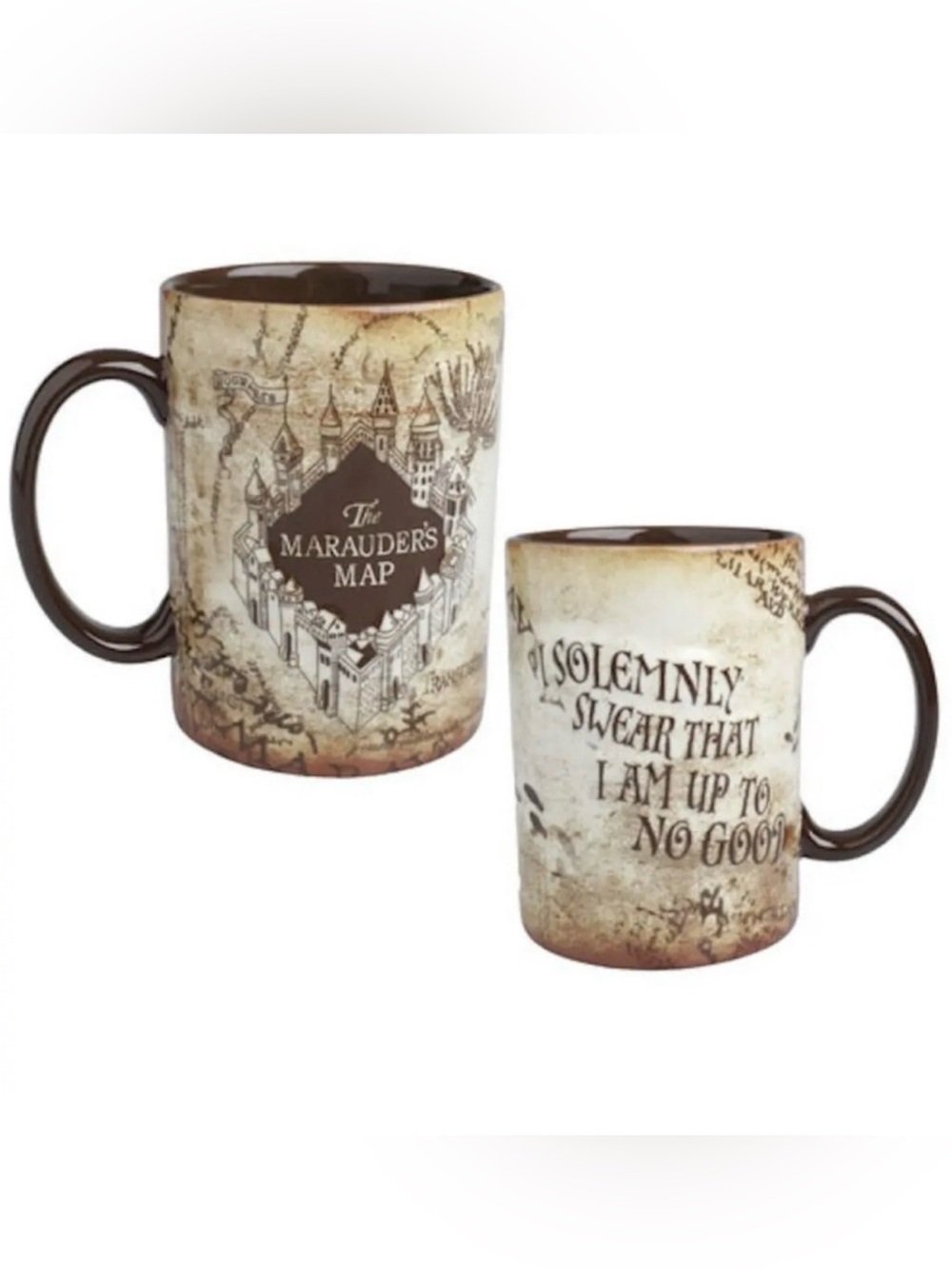 NEW! Universal Studios Harry Potter Marauder’s Map 3D Mug 16oz. 💫 Rare